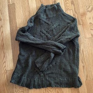 eclipse, olive green sweater, size xs
